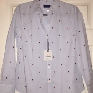 UNTUCKit ladybug cotton women shirt